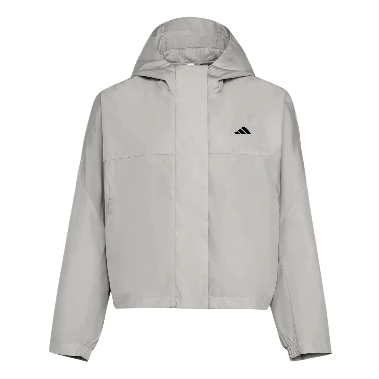 Женская куртка с капюшоном Adidas, Metallic Gray