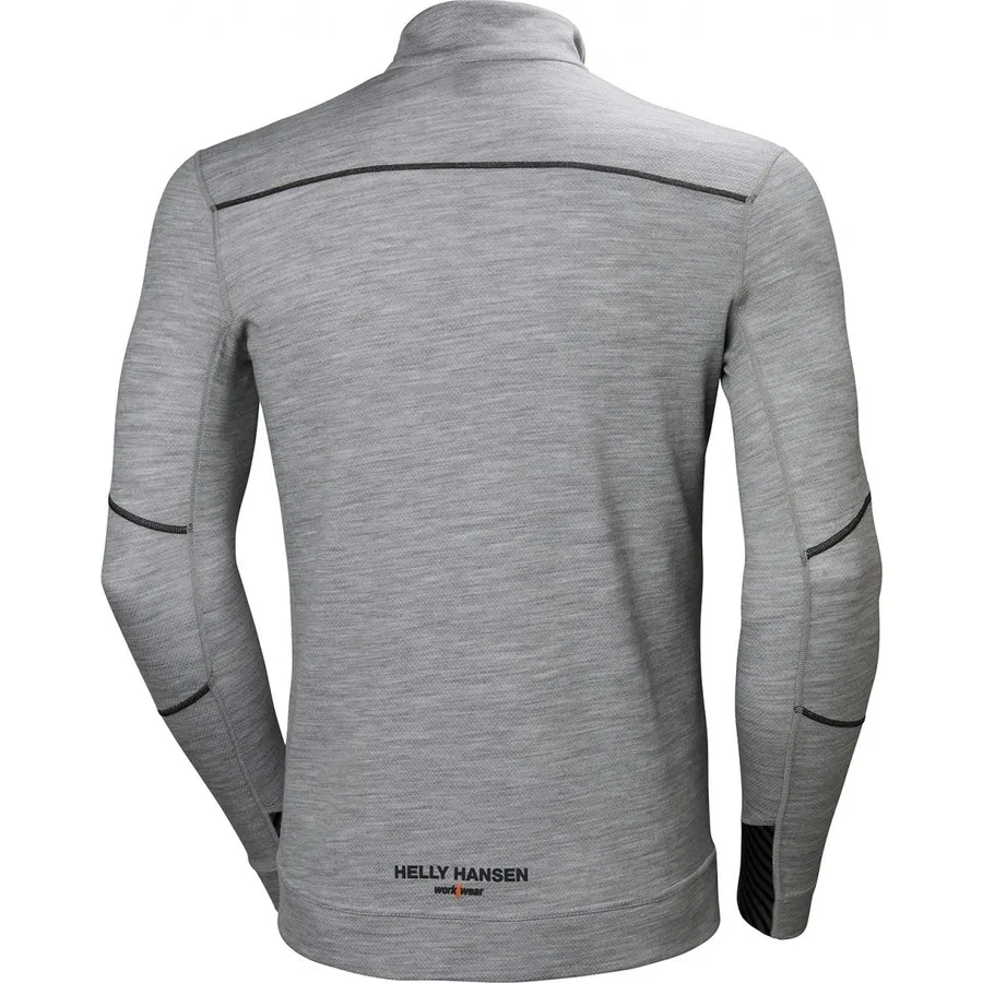 Детский флисовый полукомбинезон с молнией Helly Hansen, Серый — фото 2
