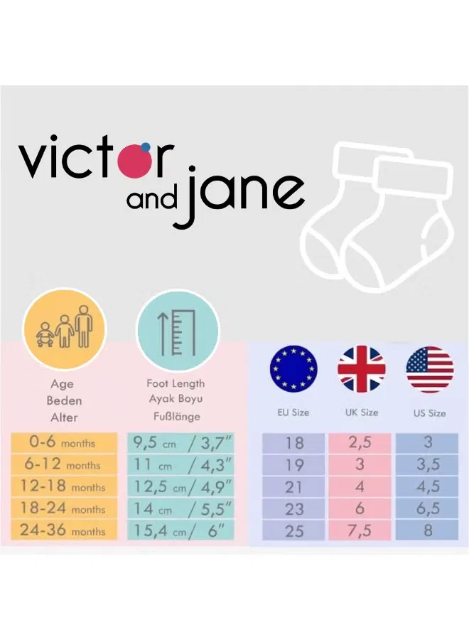 Носки утепленные комплект из 3 пар Victor And Jane, белый — фото 4