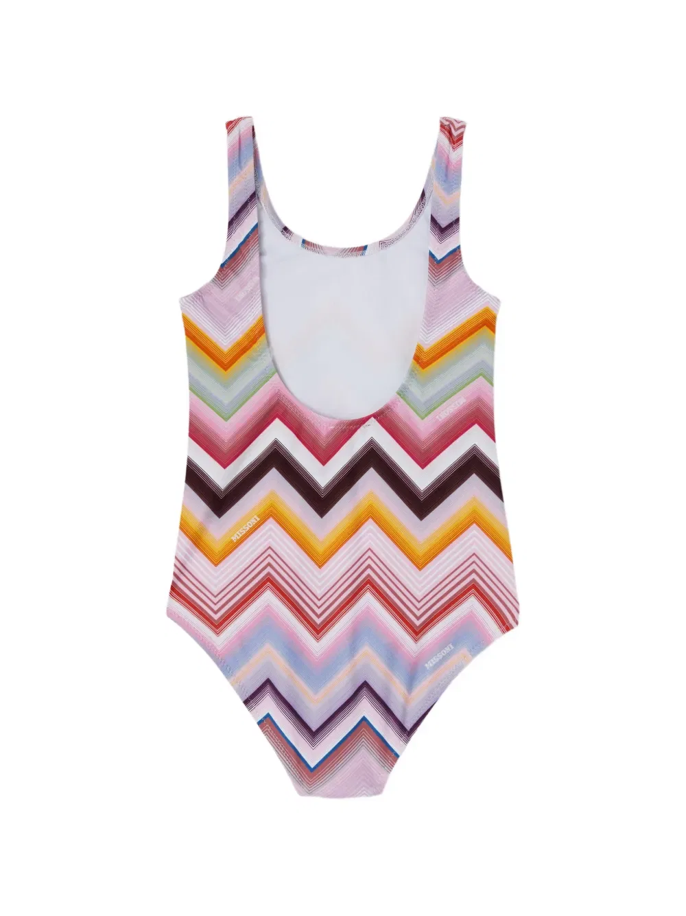 Купальник слитный Missoni Kids, розовый — фото 2