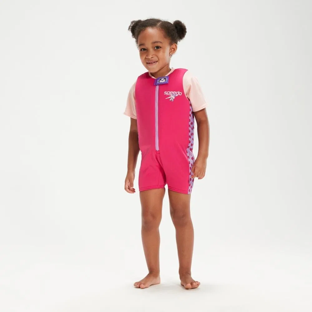Детский купальник с принтом Printed Float Suit Speedo, Роза