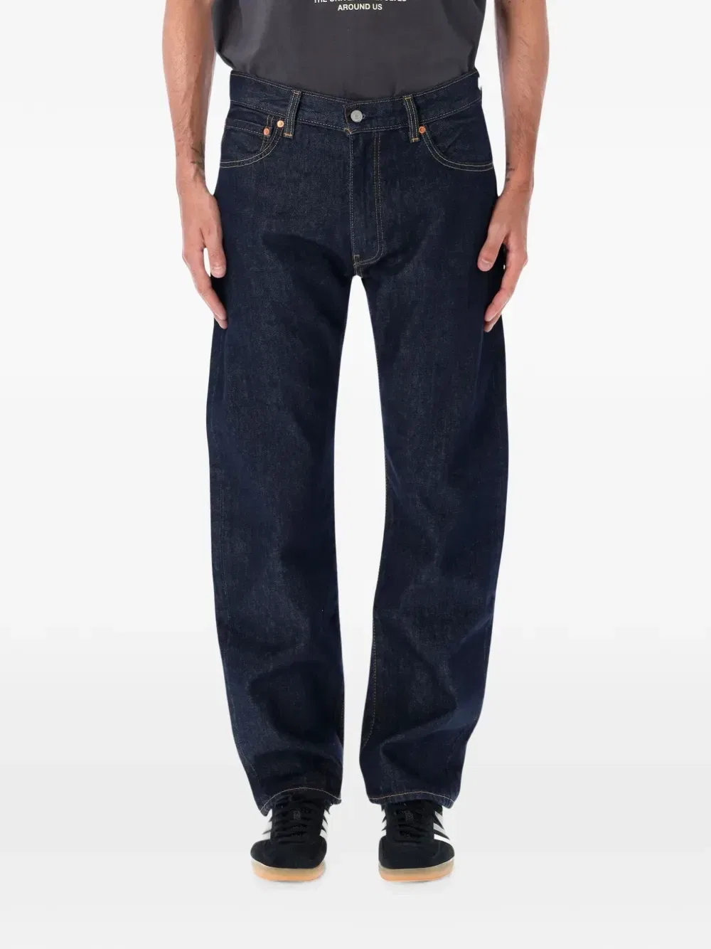 Прямые джинсы 555 Levi's, синий