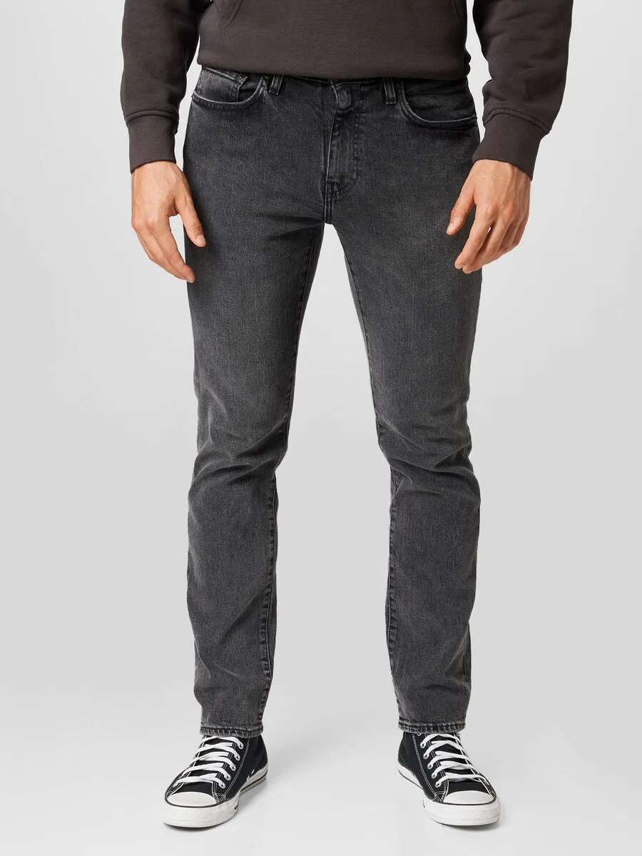 Джинсы LEVI'S Slim fit '511 Slim Jeans' из черного денима — фото 2