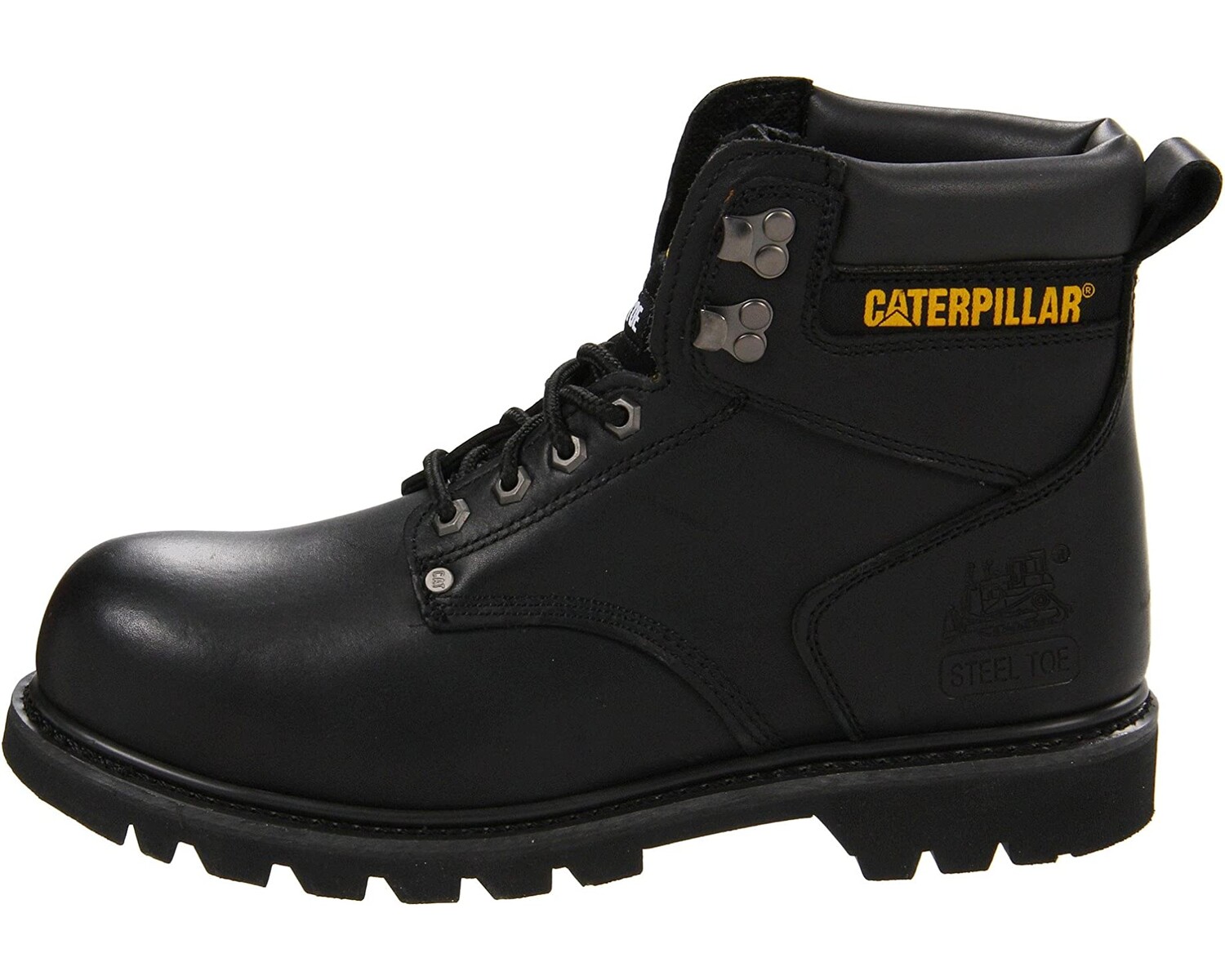 

Рабочие ботинки Caterpillar Men's Second Shift Steel Toe, черный