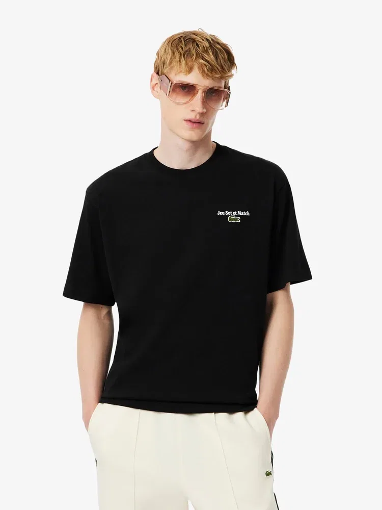Футболка с логотипом LACOSTE, свободный крой, TH5950-55N, 031