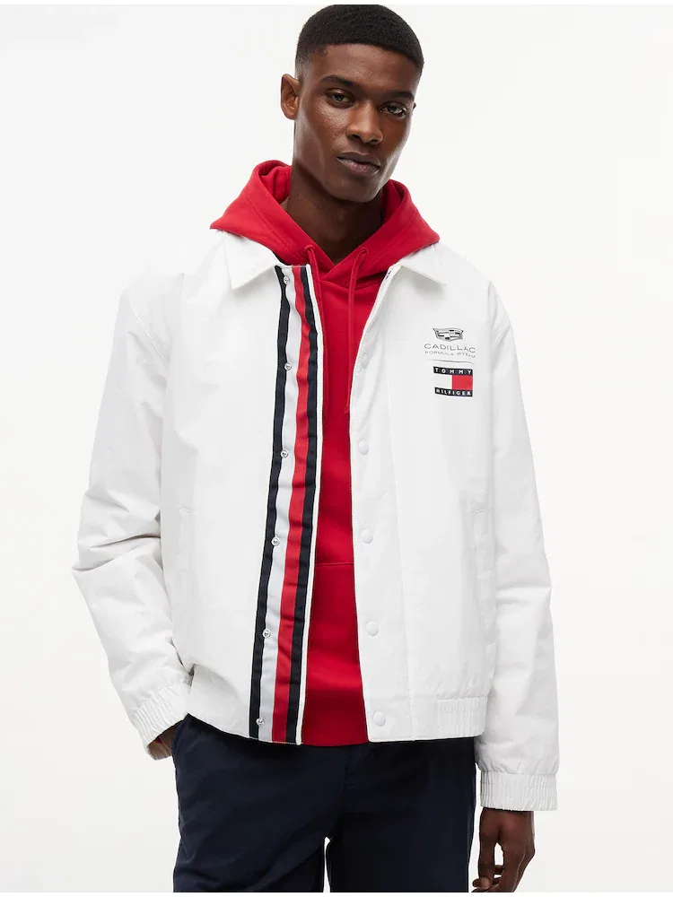 Куртка с принтом Cadillac F1 TOMMY HILFIGER, White