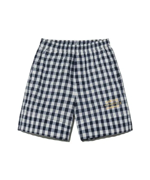 Шорты из сисака для детей, seersucker Marithé Kids, navy — фото 2