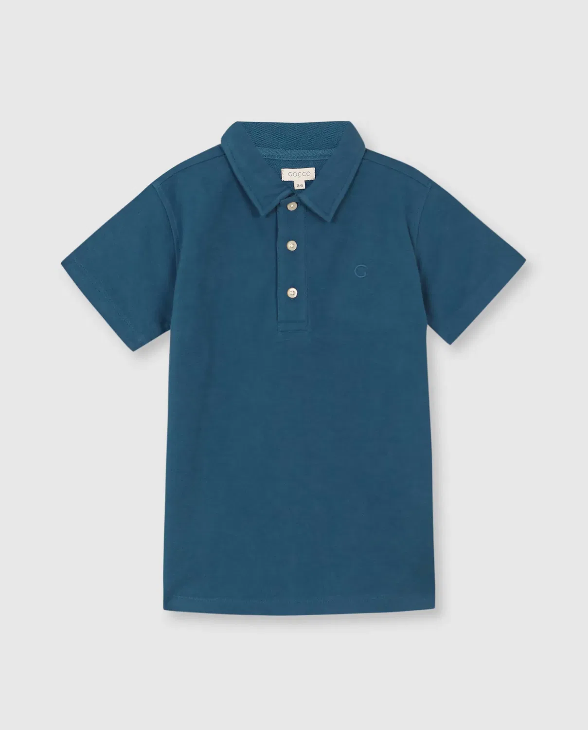 Детское поло для мальчиков с коротким рукавом Gocco, Azul