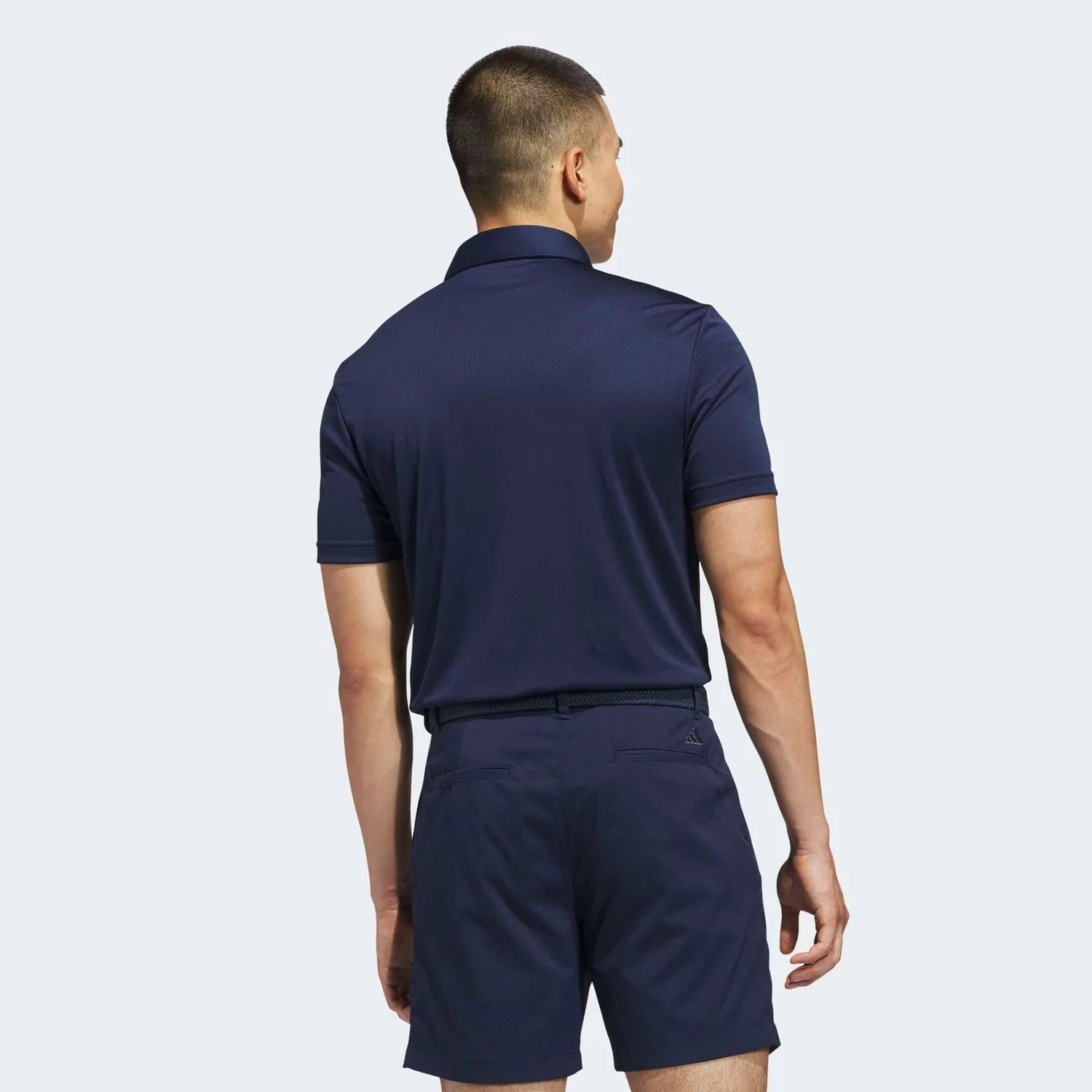 Мужское поло Performance Solid Adidas Performance, Collegiate Navy — фото 2