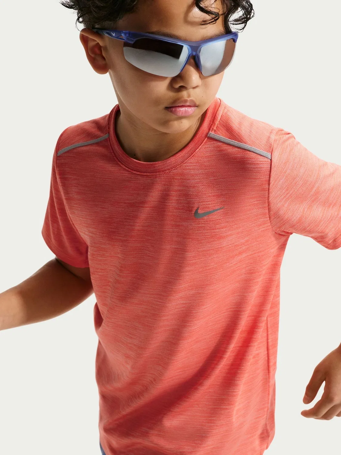 Футболка Nike Miler Dri-FIT, оранжевый — фото 3