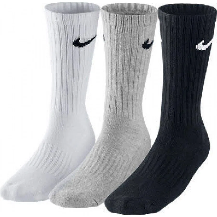 Комплект спортивных носков Nike Sx4508-965 3Ppk Value Cotton, 46-50