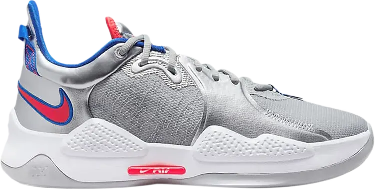 

Кроссовки Nike PG 5 EP 'Clippers', серебряный, Серый, Кроссовки Nike PG 5 EP 'Clippers', серебряный