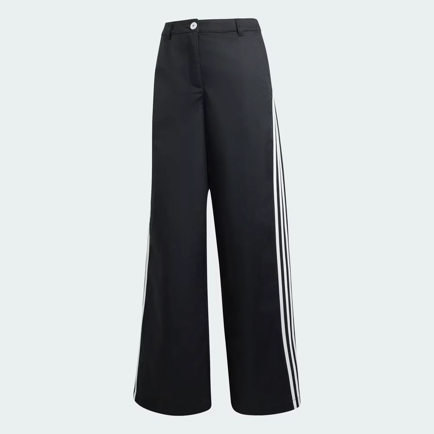 Женские брюки свободного кроя Tailored Pant Adidas Originals, черный/белый — фото 4