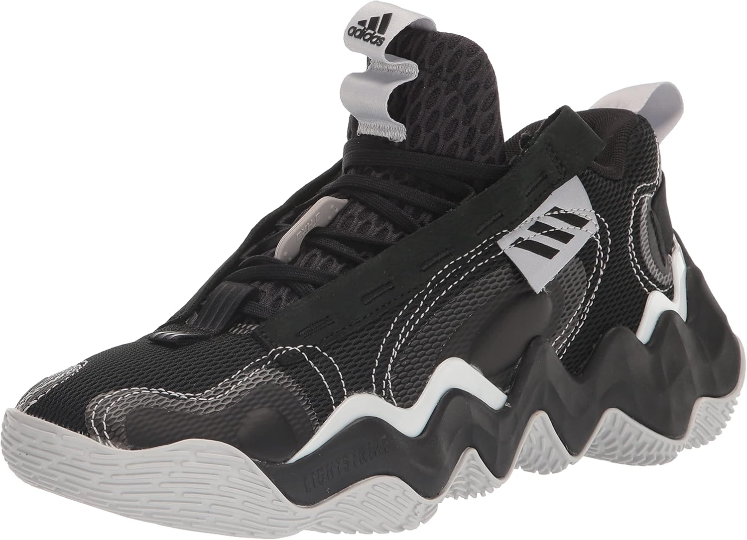 

Мужские кроссовки Adidas Exhibit B для баскетбола, белый/черный/серый/светло-серый