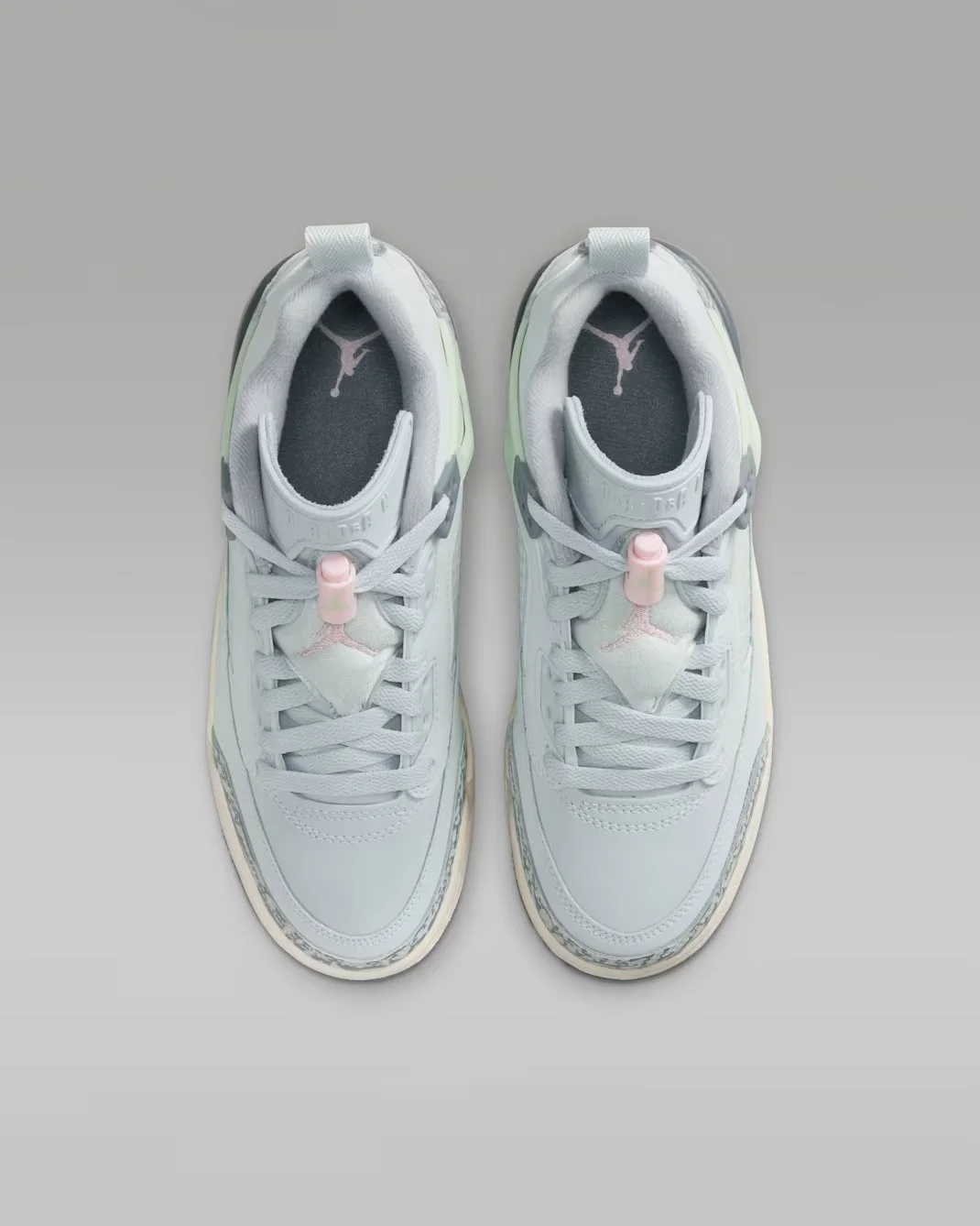 Кроссовки детские Nike Jordan Spizike Low, серый — фото 3