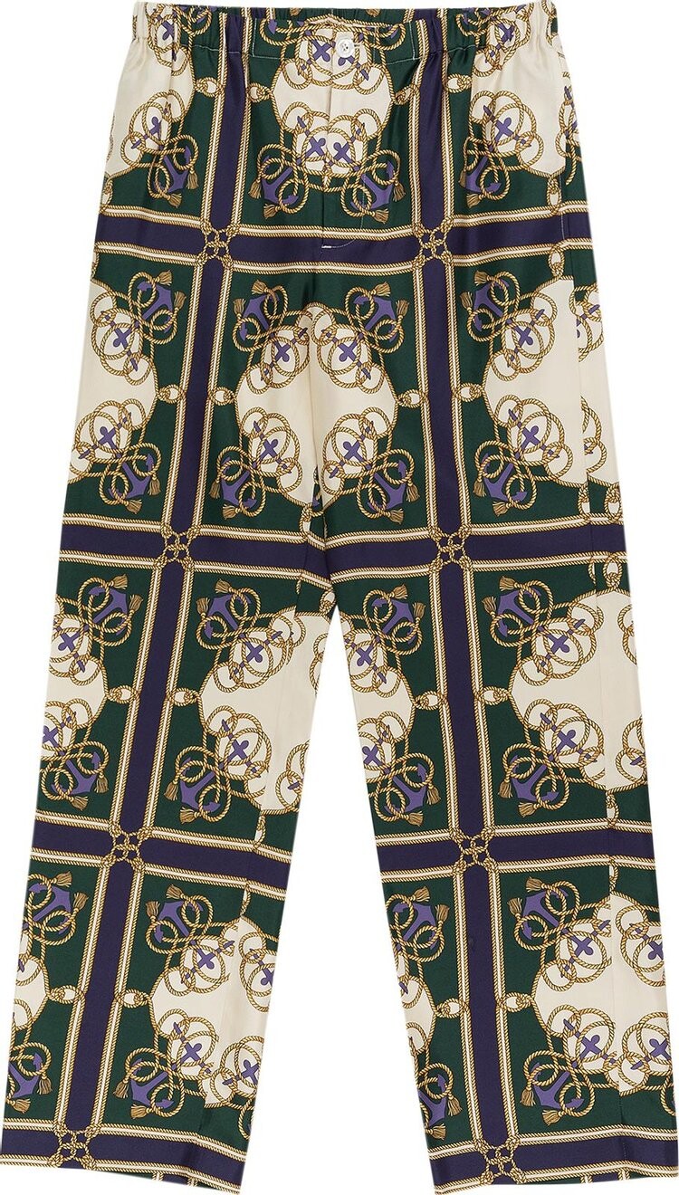 

Брюки Aimé Leon Dore Silk Marina Pants 'Green', зеленый