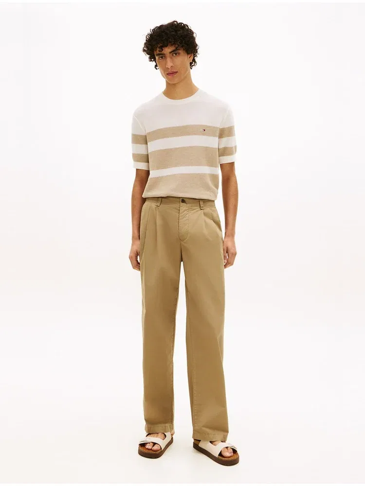 Свитер TOMMY HILFIGER с цветовой блокировкой, Yellow Ochre — фото 2