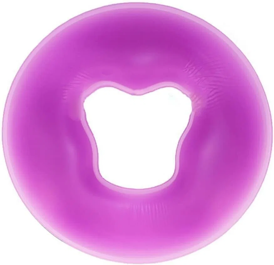 Массажная подушка Silicone anso, 26x26 см, Purple