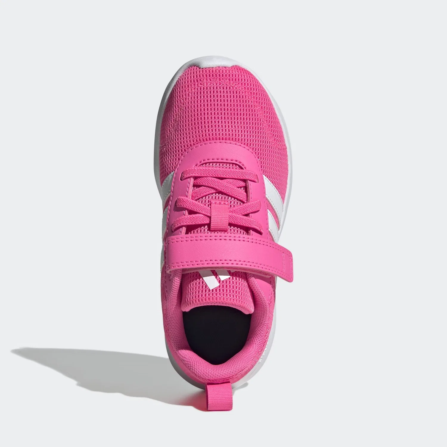 Детские кроссовки с тремя полосками Adidas, Lucid Pink/Ftwr White/Lucid Pink — фото 4