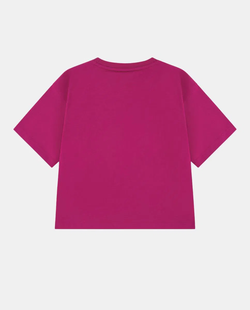 Футболка, Flocada Logotipo Extragrande, Lacoste, розовый — фото 2