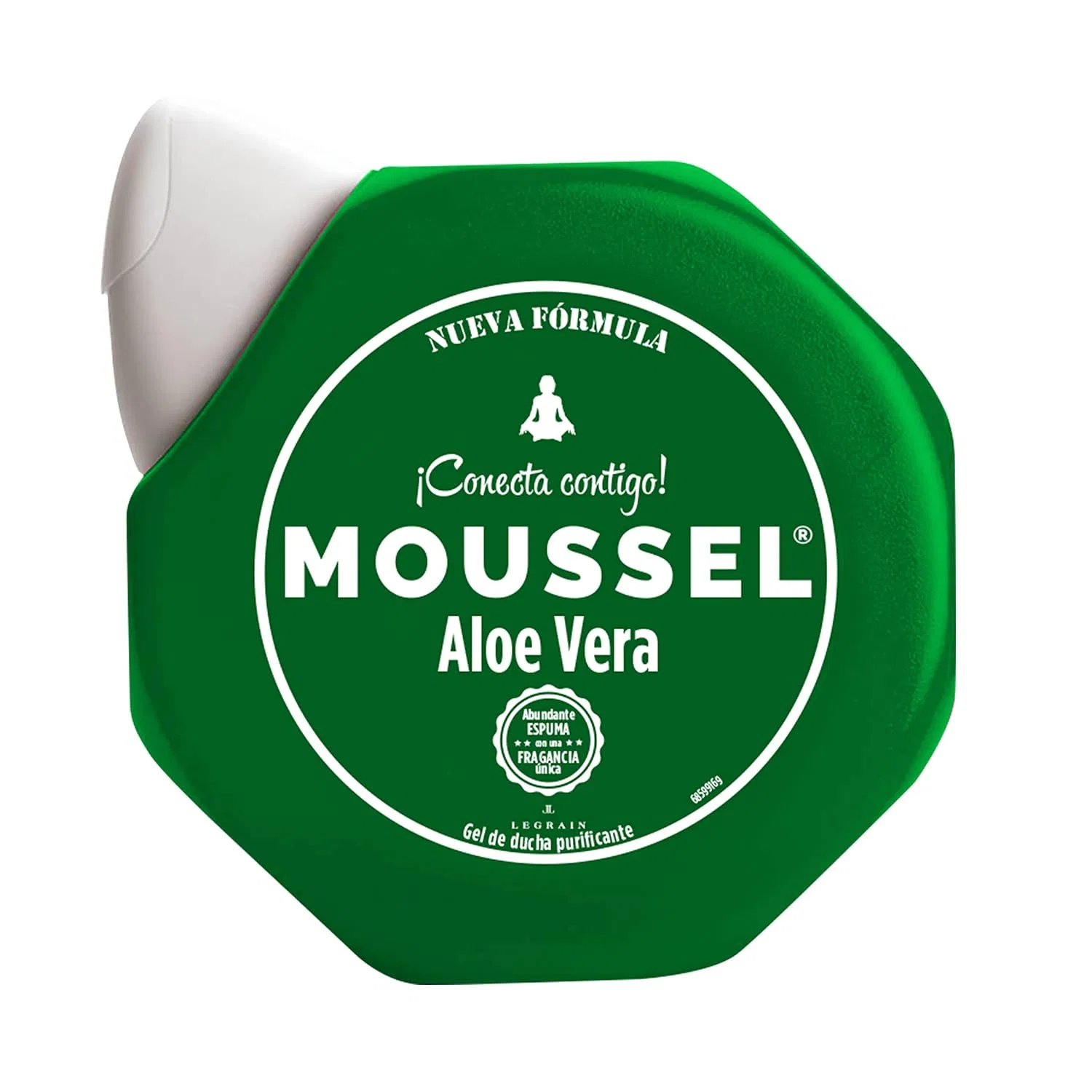 Очищающий гель для душа Moussel с алоэ вера, набор 8 шт, 600 мл — фото 2