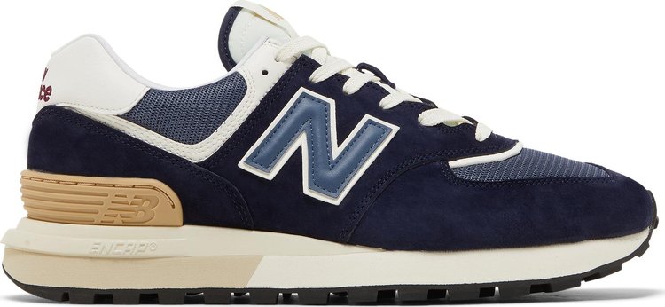 Кроссовки New Balance 574 Legacy 'Navy Angora', синий - фото