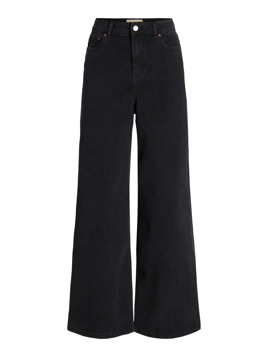 Джинсы JJXX Wide leg Jeans 'JXTokyo' из черного денима