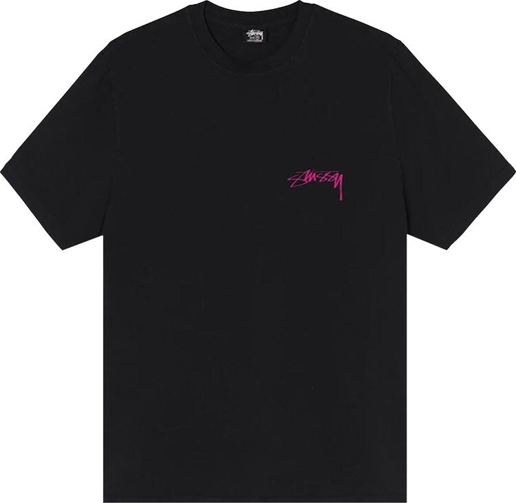 

Футболка Stussy Sphinx Pigment Dyed Tee 'Black', черный
