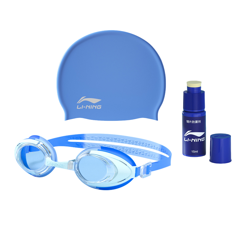 

LINING Детские очки Silicone Polycarbonate светло-голубые