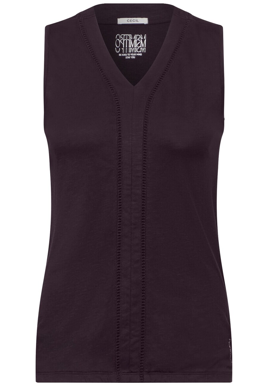 

Топ CECIL Top, фиолетовый