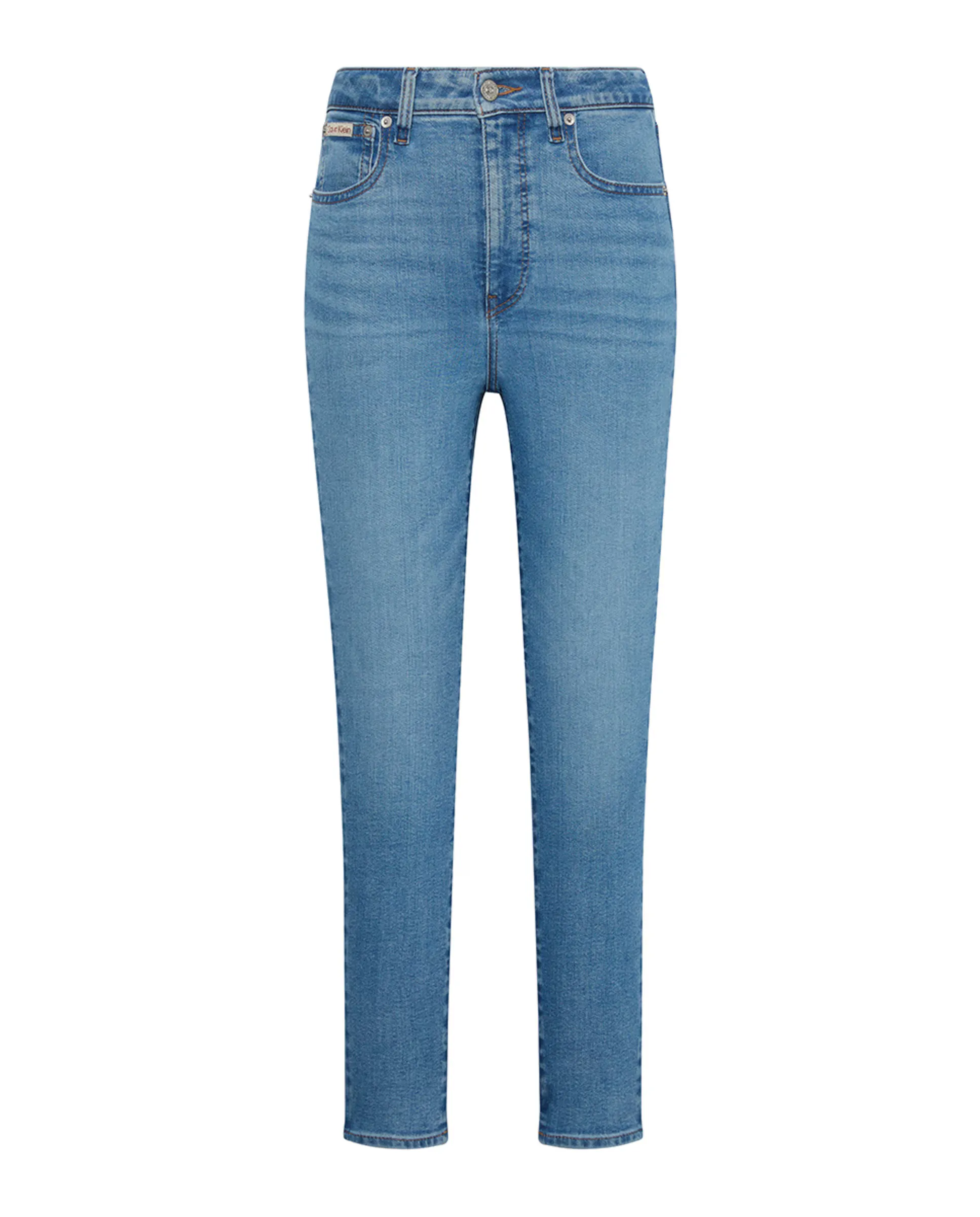 

Женские джинсы Vaquero скинни с высокой посадкой Calvin Klein Jeans, синий