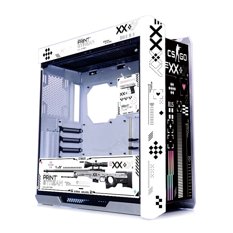 Корпус ASUS ROG Strix Helios GX601 Custom CSGO Printstream Theme, Mid ...