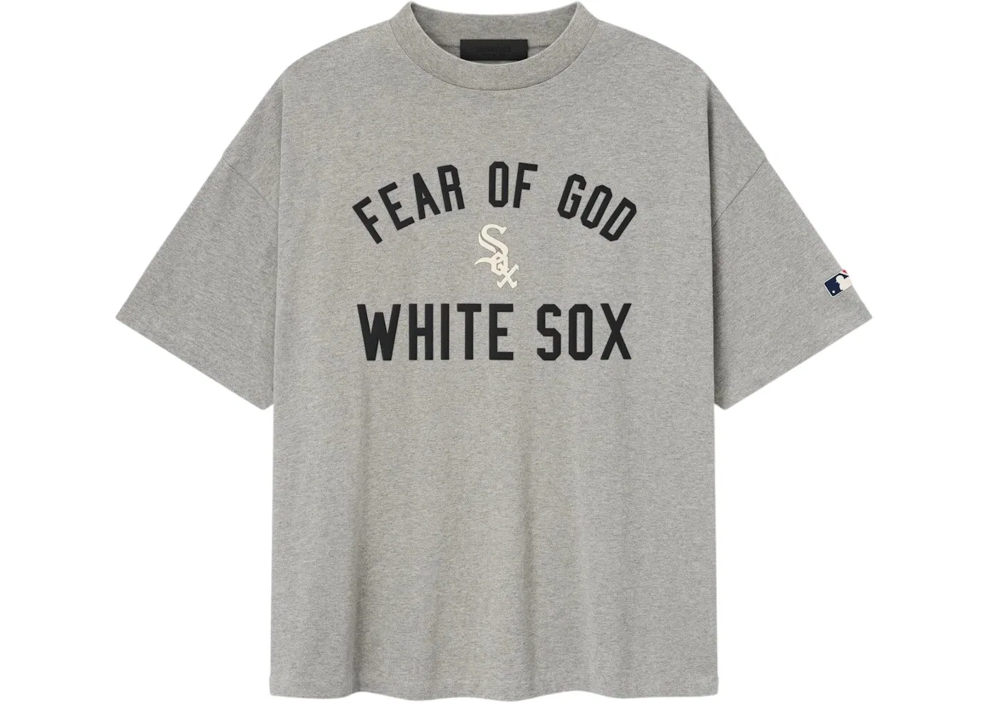 Мужская футболка с принтом White Sox 90's Tee Fear of God, Concrete Heather