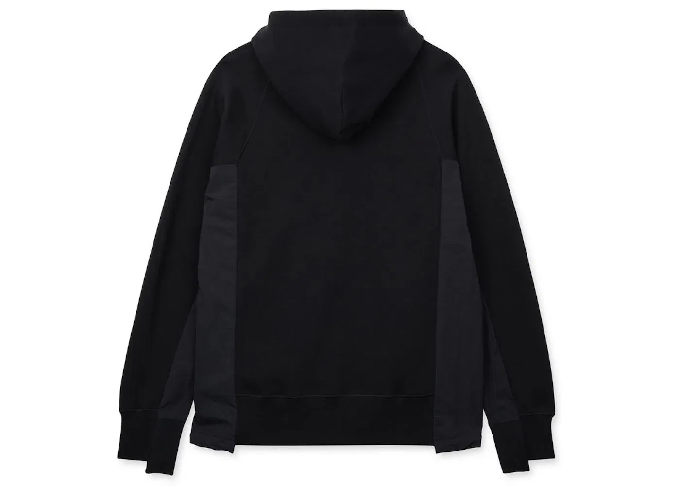 Мужская худи Nike x Sacai Hoodie, Black/Black — фото 2