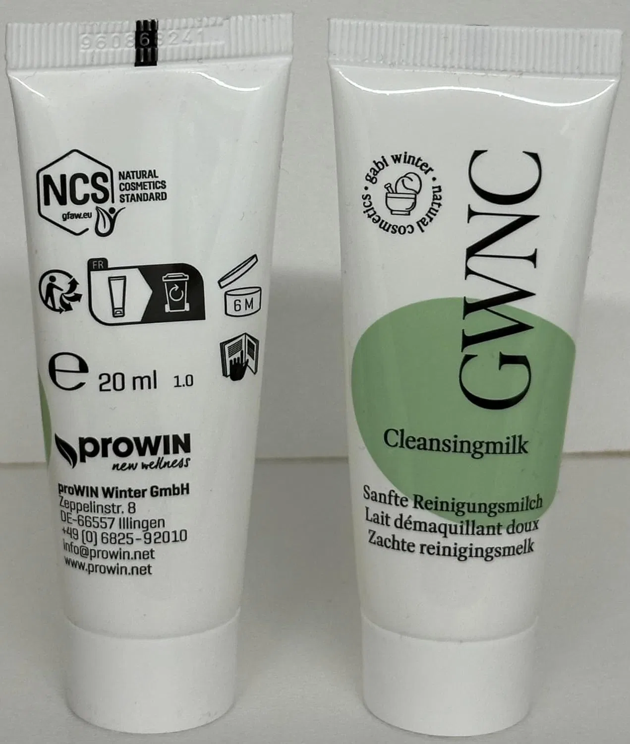 Очищающее молочко Prowin GWNC Gentle Cleansing Milk, 2x20 мл — фото 2