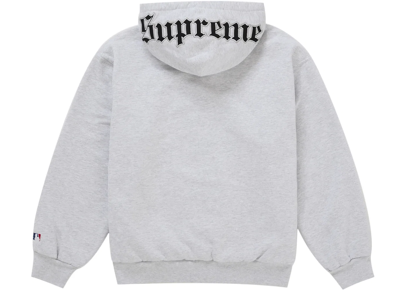 Мужская худи на молнии Supreme Chicago White Sox Zip Up, Grey — фото 3