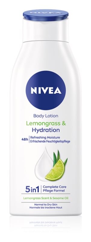 

Увлажняющее молочко для тела Nivea Lemongrass