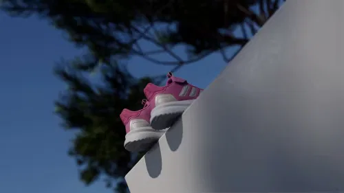 Детские кроссовки дышащие X_PLRPATH Adidas Sportswear, Zero Metalic/St Tropic Bloom/Pink Fusion — фото 2