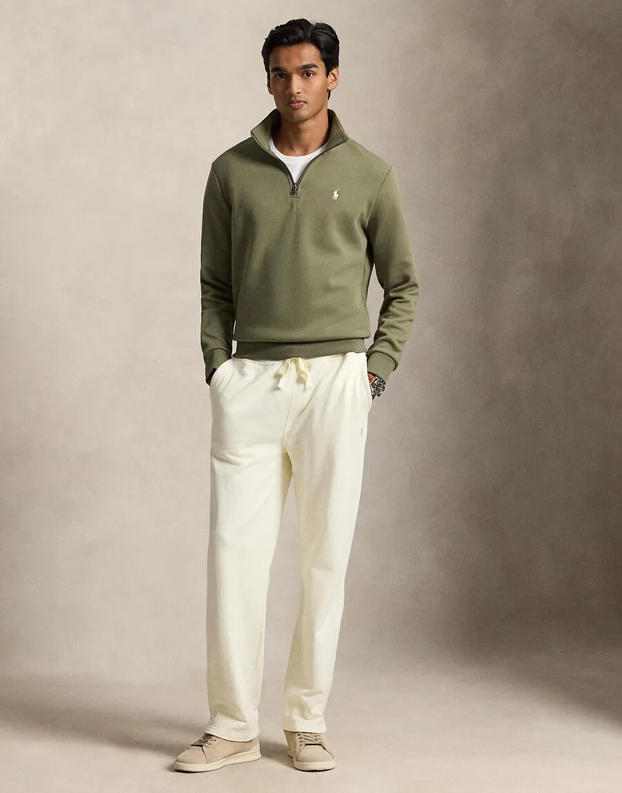 Толстовка Polo Ralph Lauren оливкового цвета — фото 4