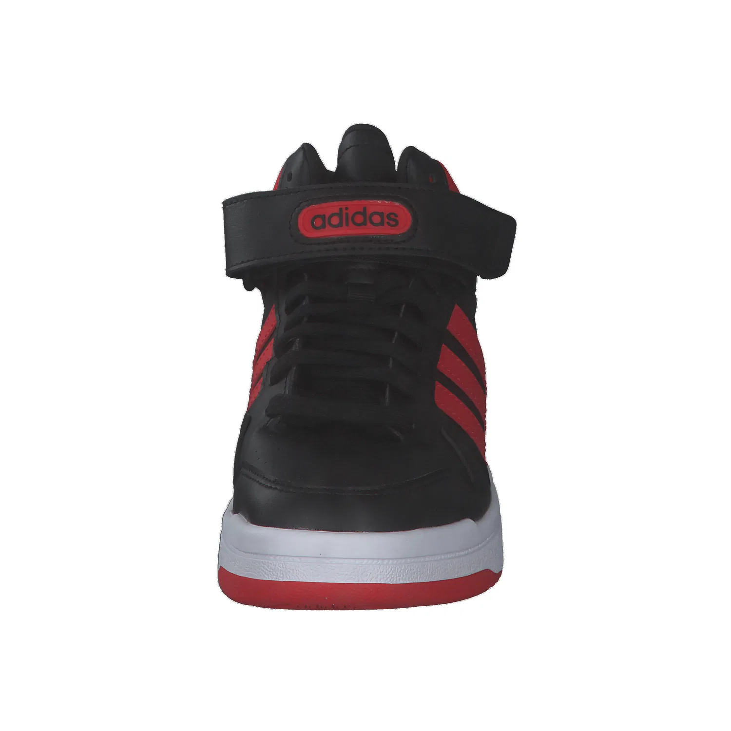 Детские кроссовки с высоким верхом Postmove Mid K Adidas, Schwarz Rot — фото 3