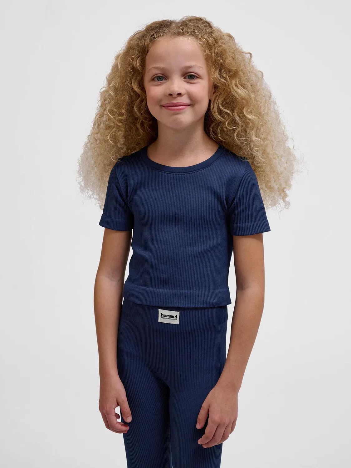 Детская футболка с длинным рукавом Hmljr Seamless Hummel, Mitternachtsviolett