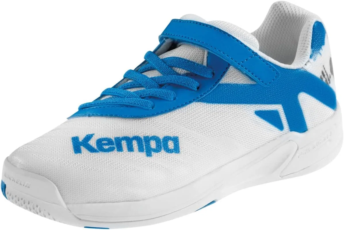 Детские кроссовки для гандбола Wing 2.0 Kempa, White Blue — фото 4