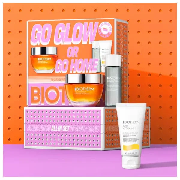 Набор для ухода BIOTHERM Hydration Set Aquasource+ Vitamin Glow Gel — фото 4