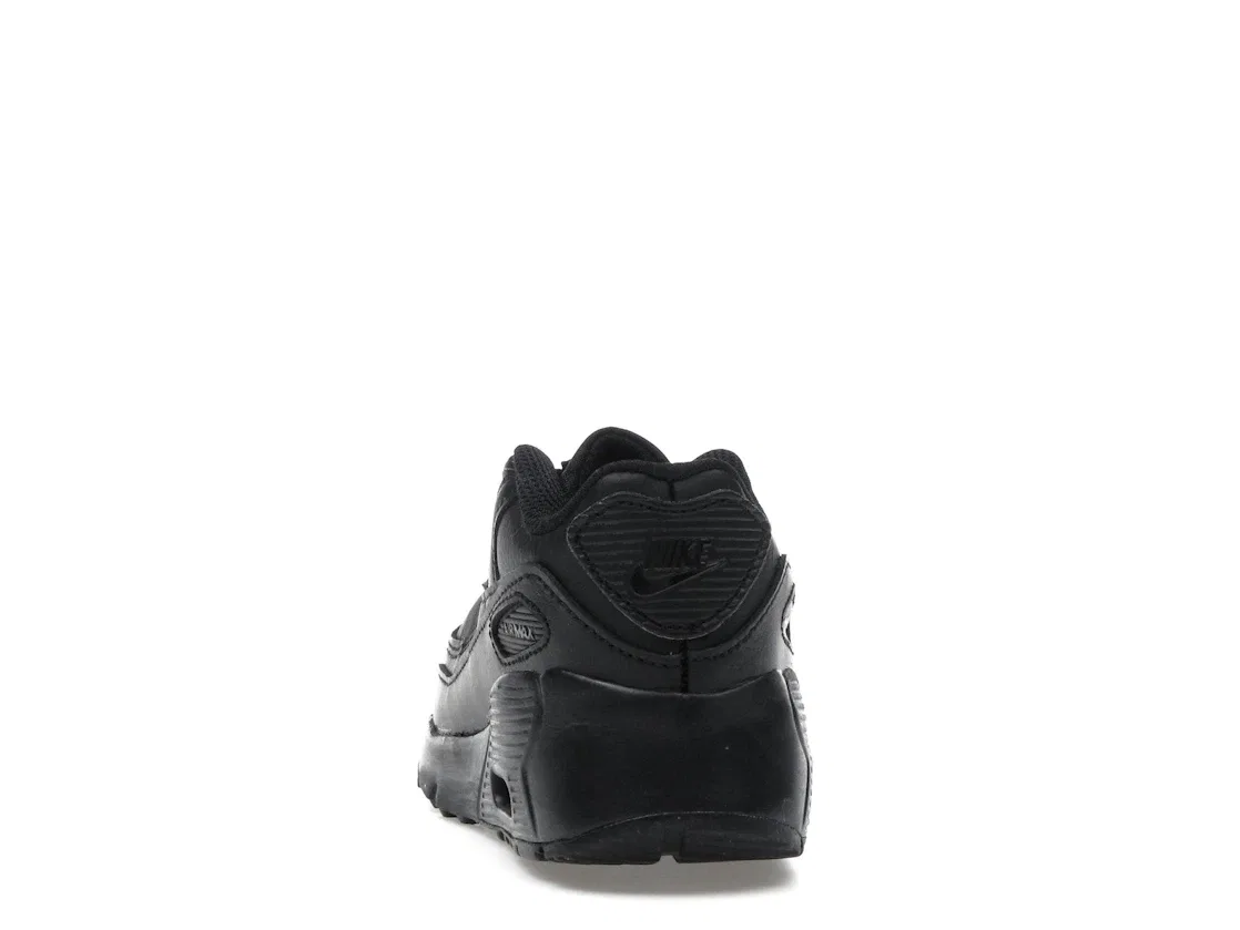 Детские кроссовки Lifestyle Nike Air Max 90, Black/Black/White/Black — фото 4