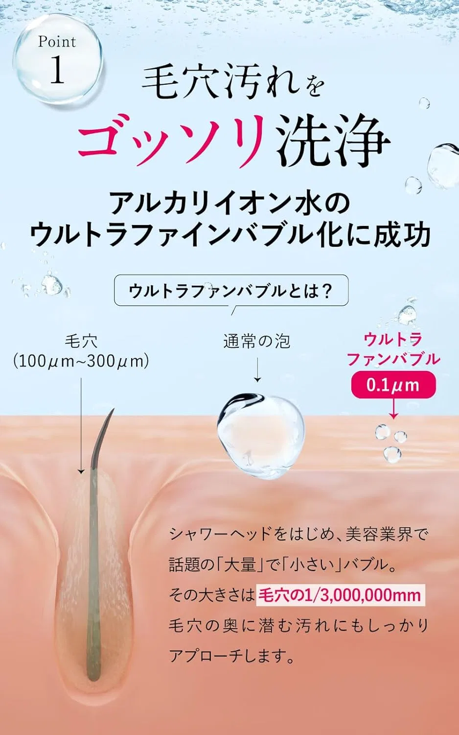 Средство для снятия макияжа Fanfare — Toto Umisu Refill, 150 мл — фото 4