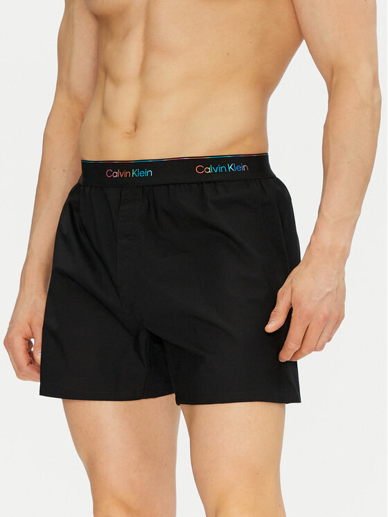 

Пижамные шорты обычного кроя LV00NM2879 Calvin Klein Underwear, черный