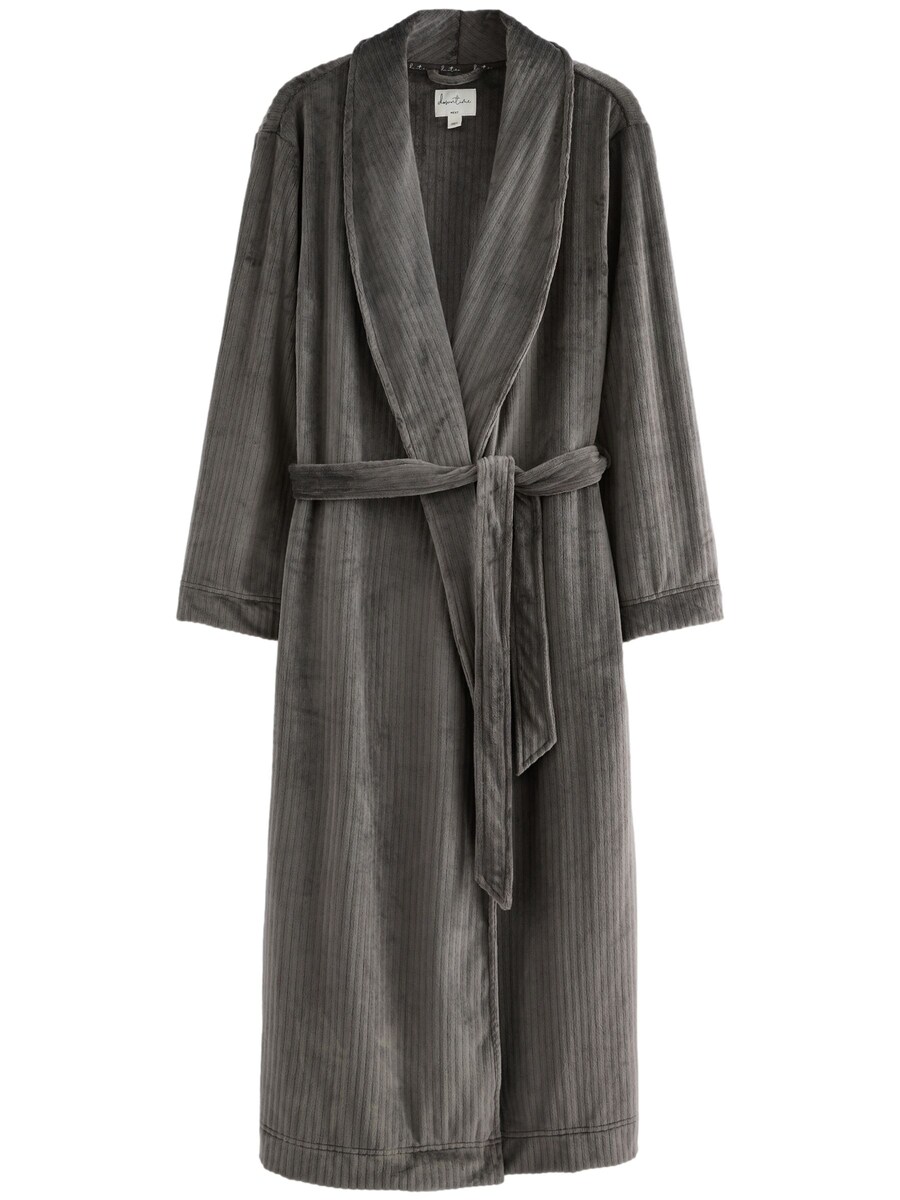 

Халат Next Long Bathrobe, серый