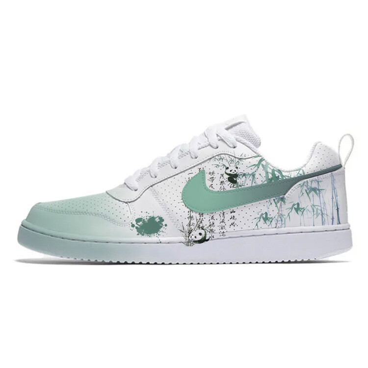 

Кроссовки Nike Court Borough Skateboarding Shoes Men Low-top White/blue, белый