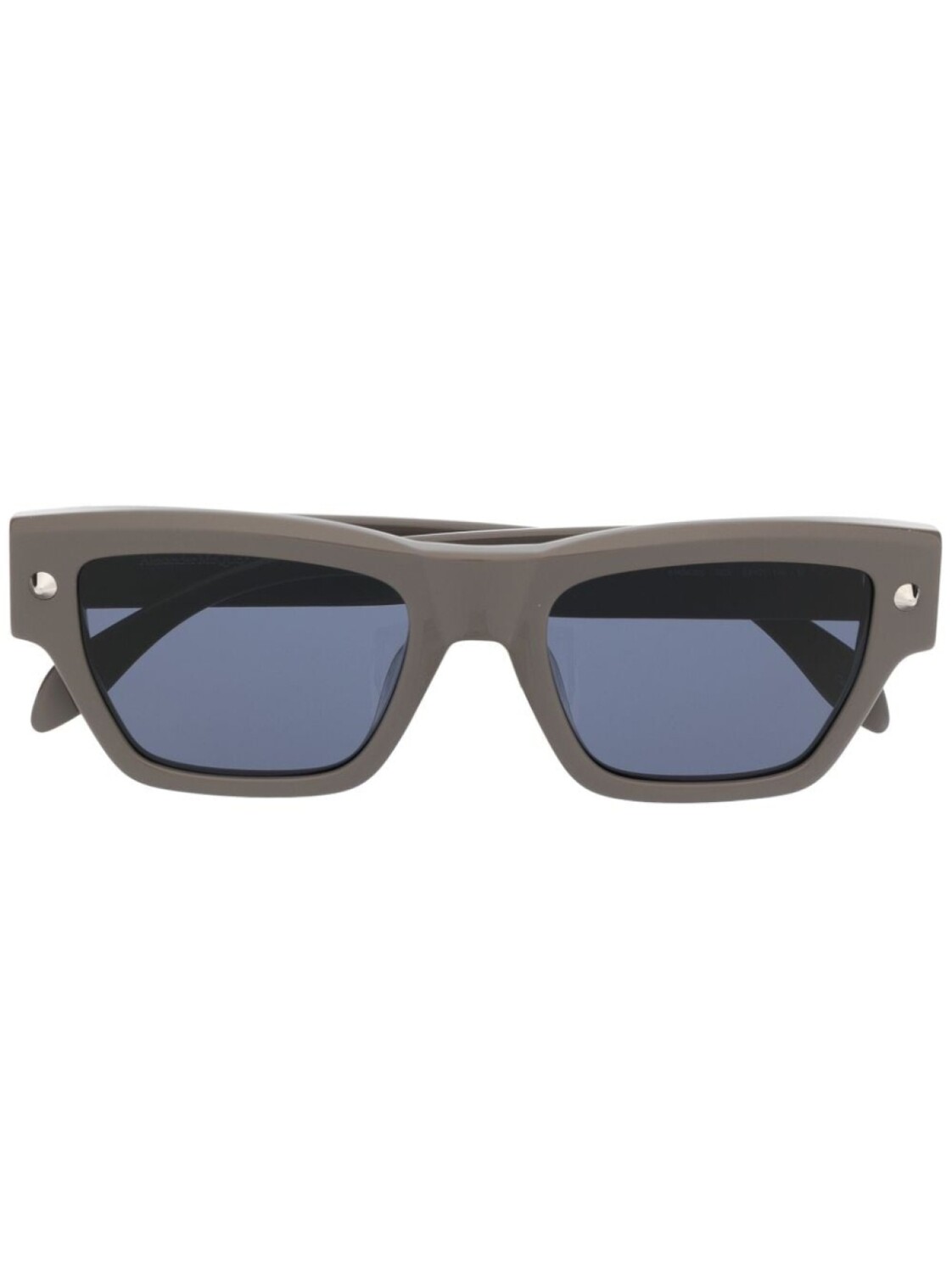 

Alexander McQueen Eyewear солнцезащитные очки с логотипом, коричневый