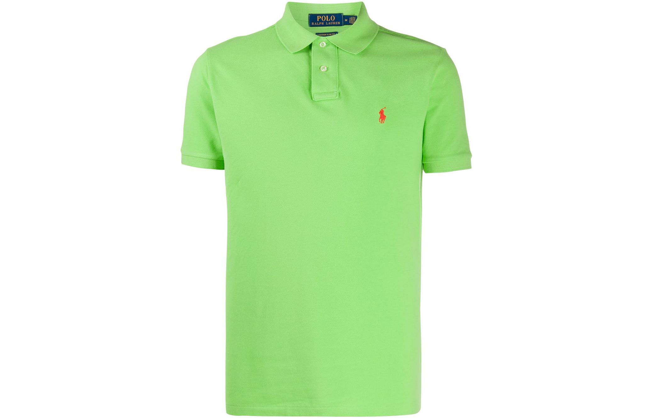 

Поло с вышивкой пони Polo Ralph Lauren, зеленый